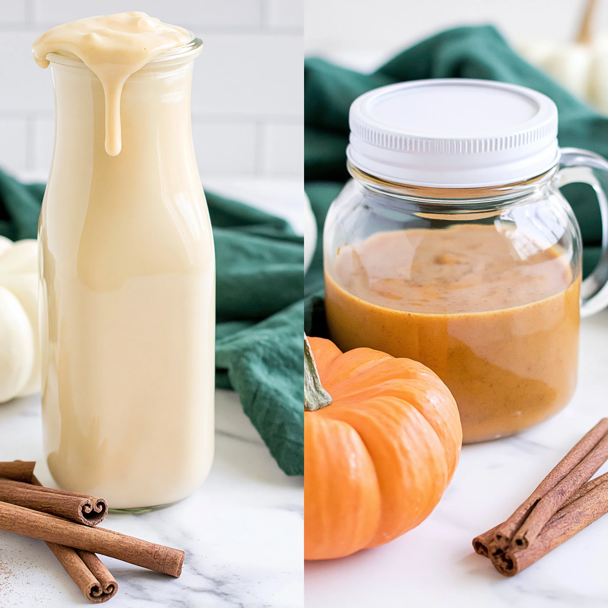 Homemade Pumpkin Spice Coffee Creamer Recipe