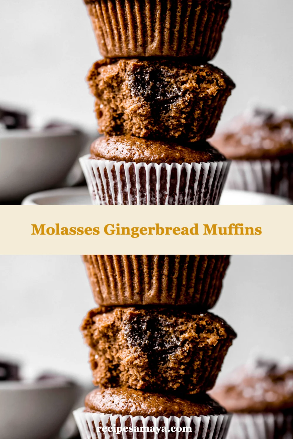 Irresistible Molasses Gingerbread Muffins for Cozy Mornings and Sweet Snacks!