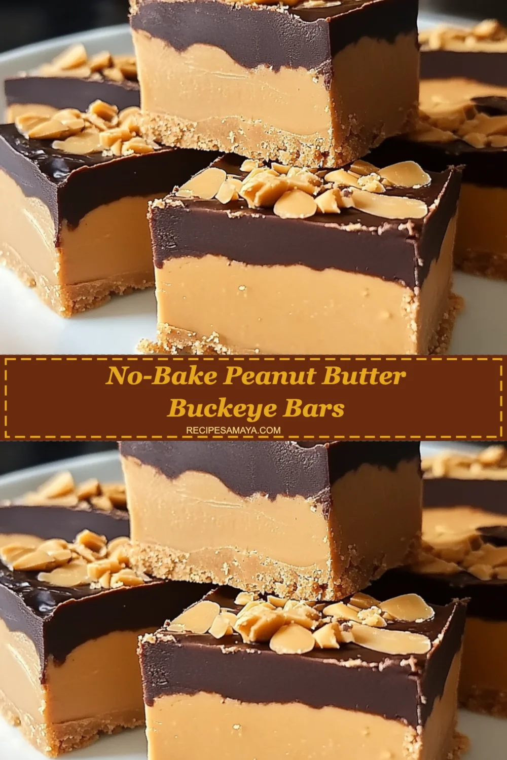 Irresistible No-Bake Peanut Butter Buckeye Bars You Need to Try Today!