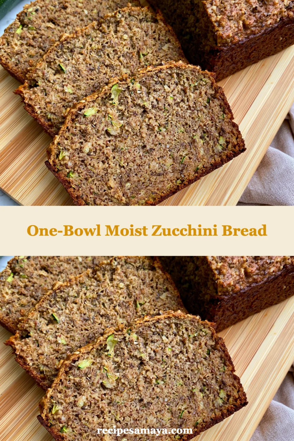 Delicious One-Bowl Moist Zucchini Bread Recipe That Will Delight Everyone!