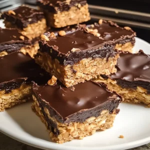 Pretzel-Crusted Buckeye Bars Recipe (Sweet and Salty Delight!)
