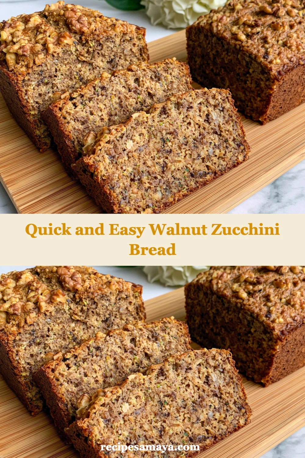 Quick and Easy Walnut Zucchini Bread Recipe You Need to Try Today