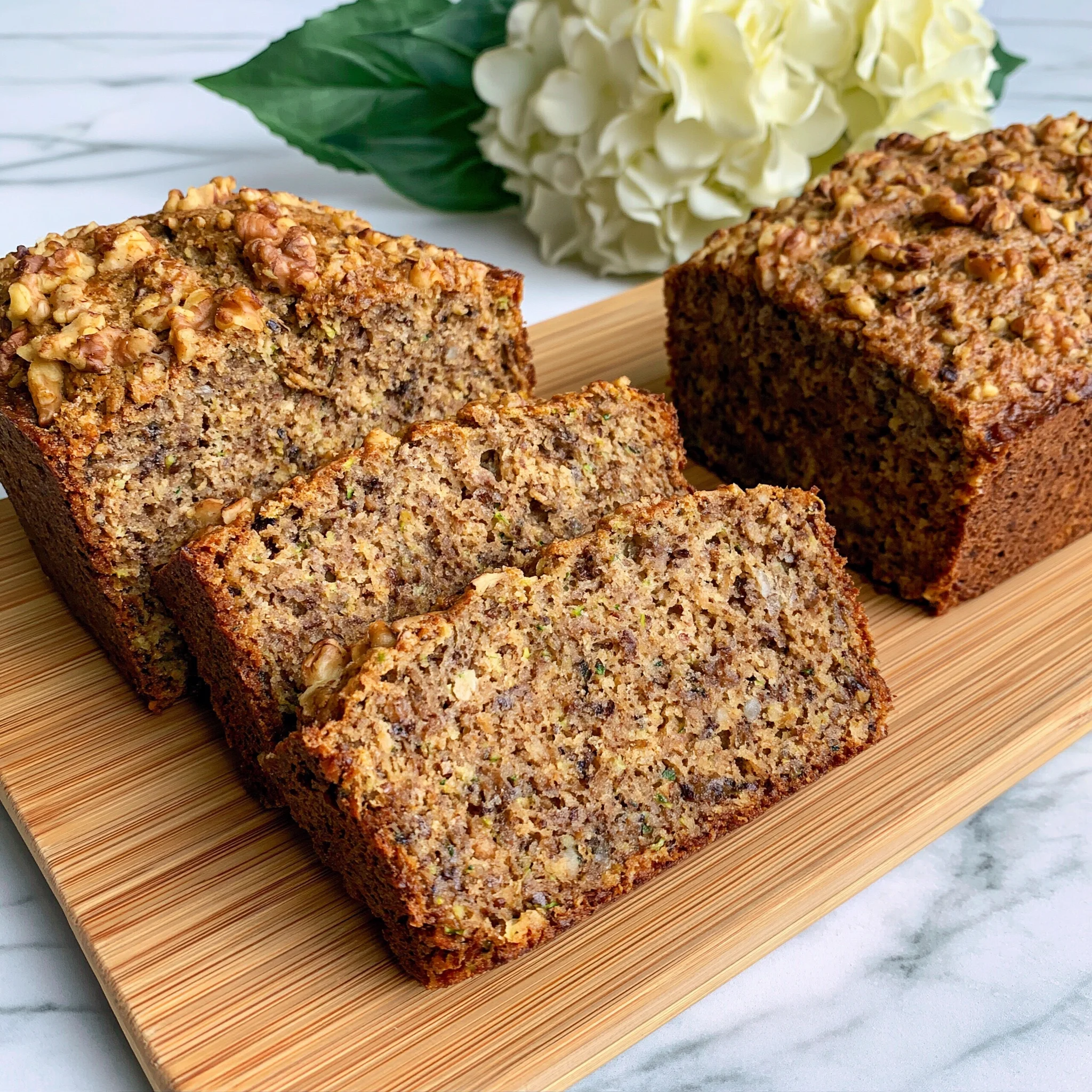 Quick and Easy Walnut Zucchini Bread Recipe