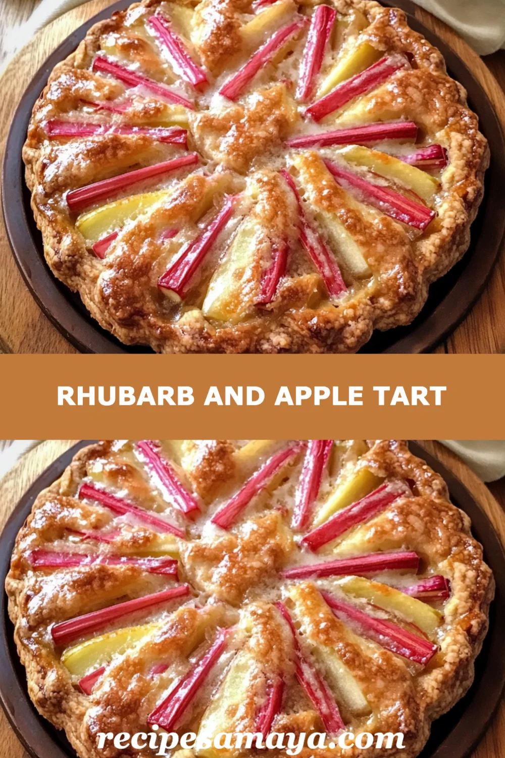 Rhubarb and Apple Tart Recipe (Deliciously Sweet and Tart!)