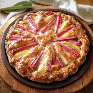 Rhubarb and Apple Tart Recipe (Deliciously Sweet and Tart!)