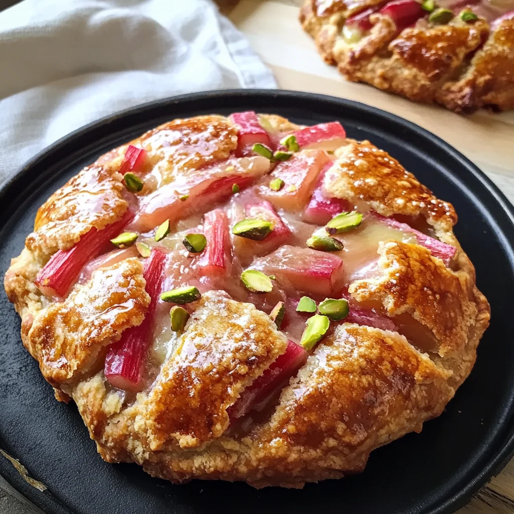 Rhubarb and Pistachio Galette Recipe (Easy and Delicious!)