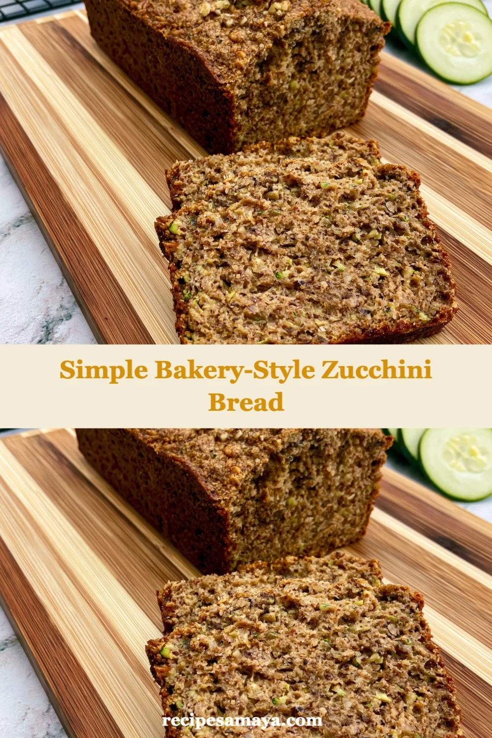 Irresistible Simple Bakery-Style Zucchini Bread Recipe You Need to Try Today!
