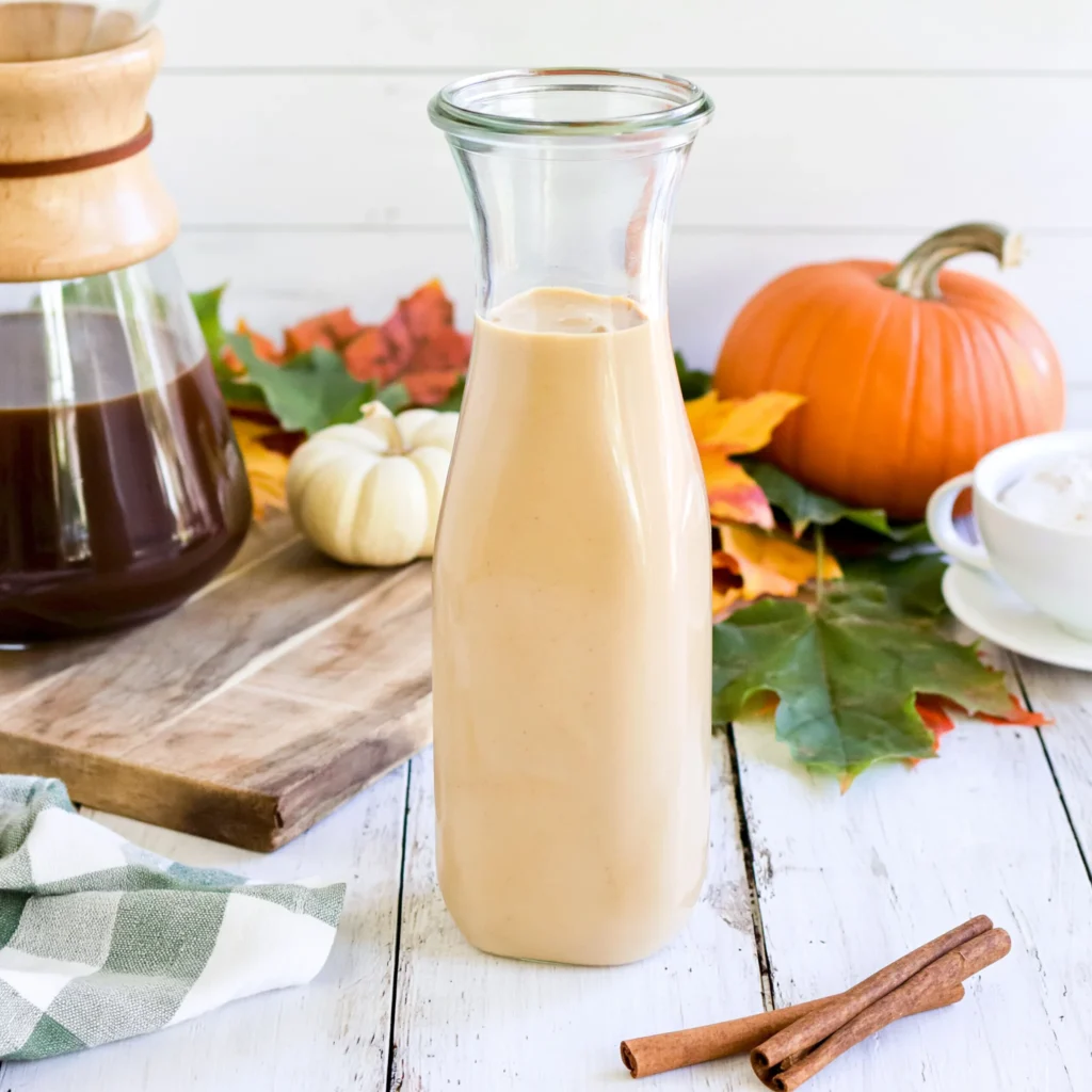 Sweet Cream Pumpkin Coffee Creamer Recipe