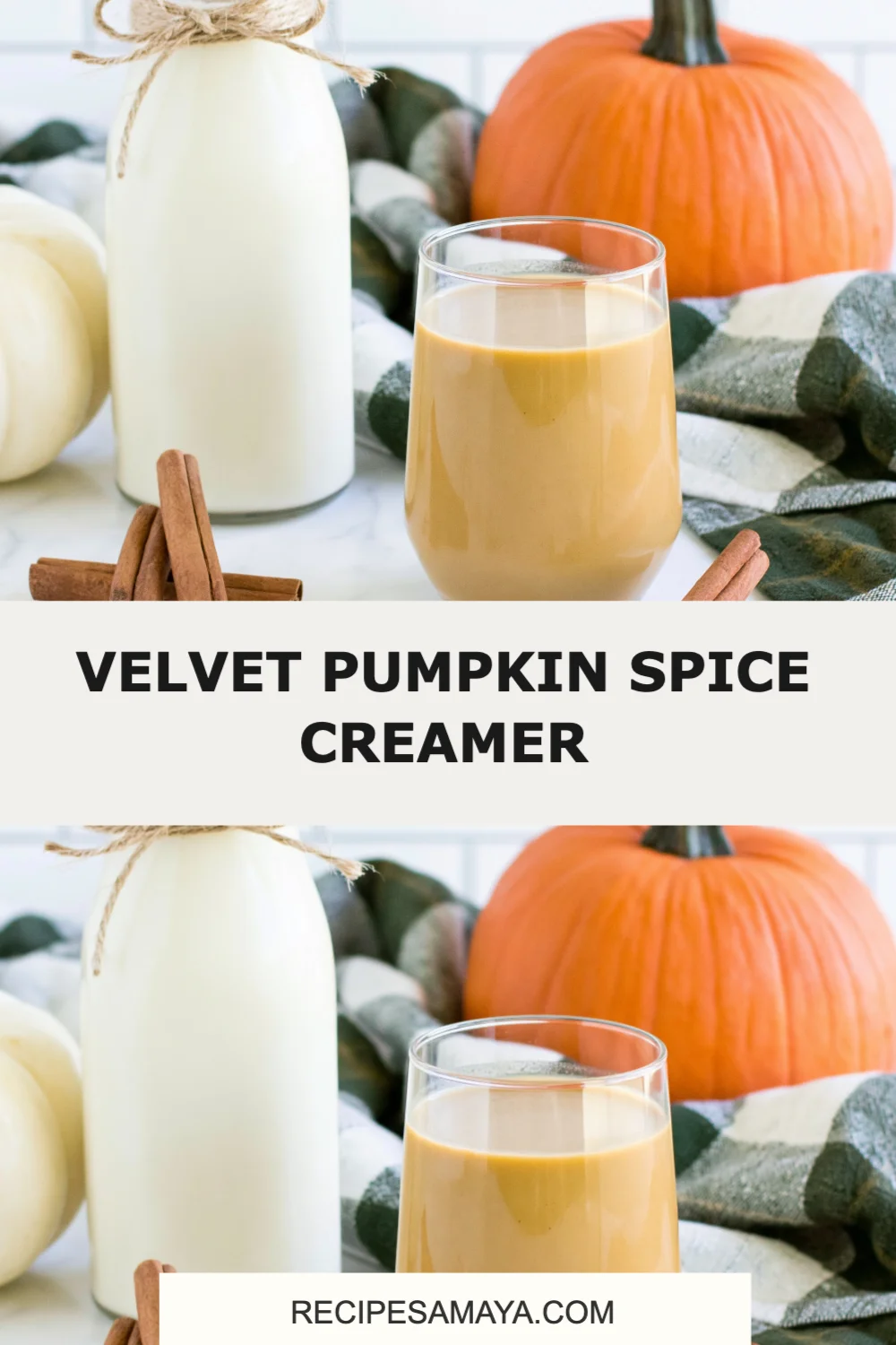 Delight in Fall with Homemade Velvet Pumpkin Spice Creamer Recipe!