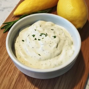 Zesty Lemon Horseradish Cream Sauce Recipe